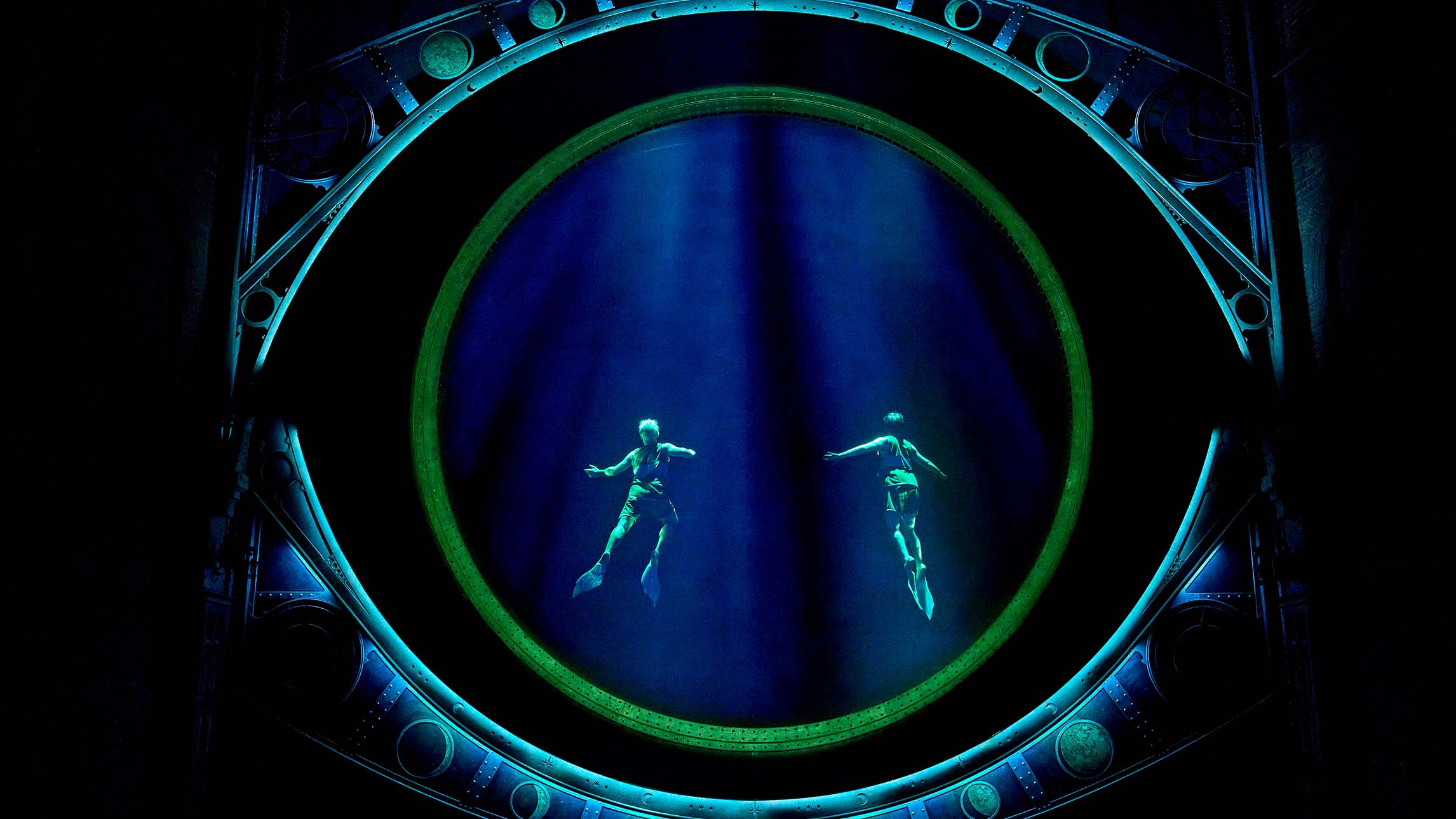 Scorpius (Kai Spackman) and Albus (Joshua Sullivan)