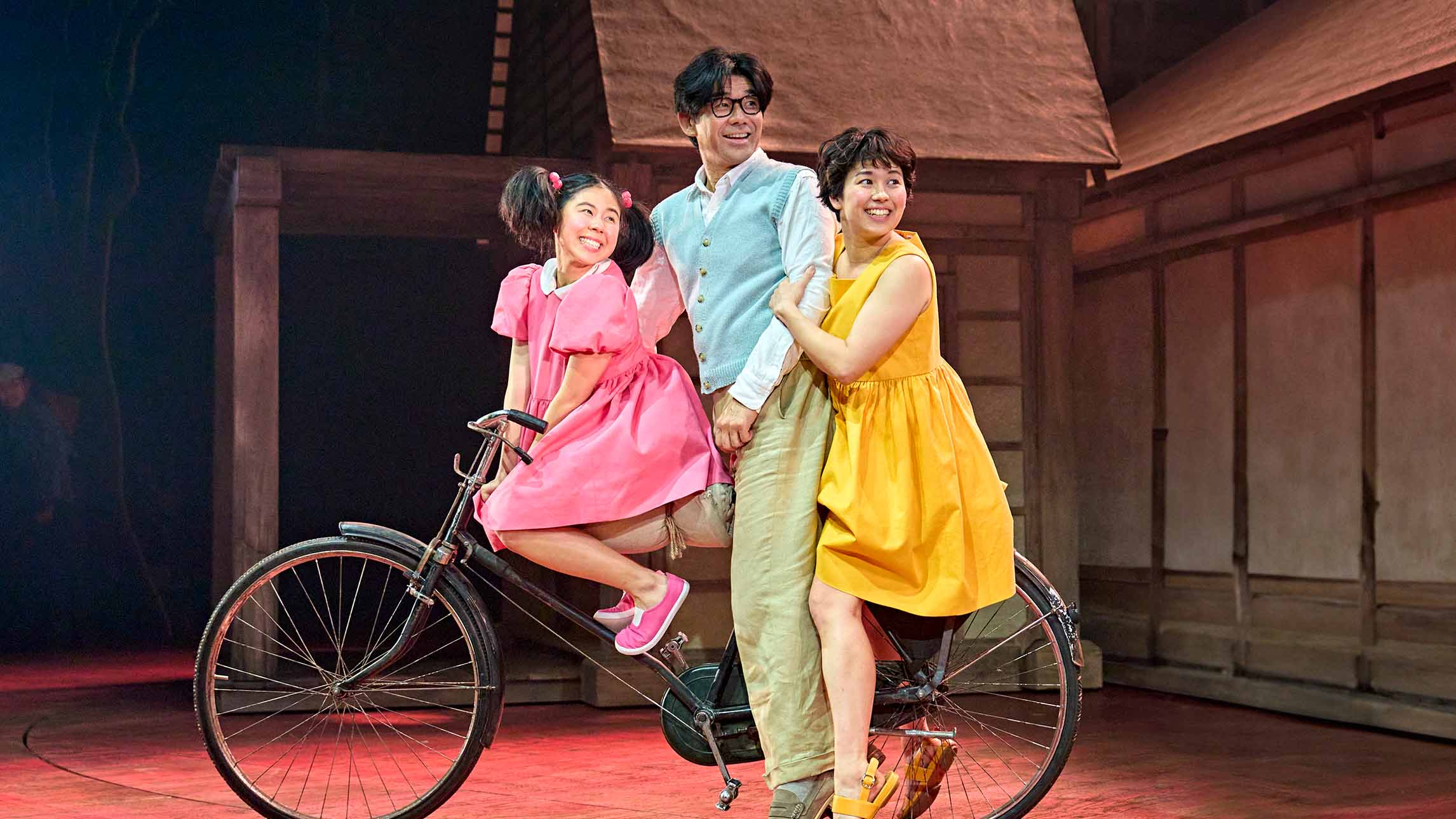 My Neighbour Totoro theatre production at the Gillian Lynne Theatre, London