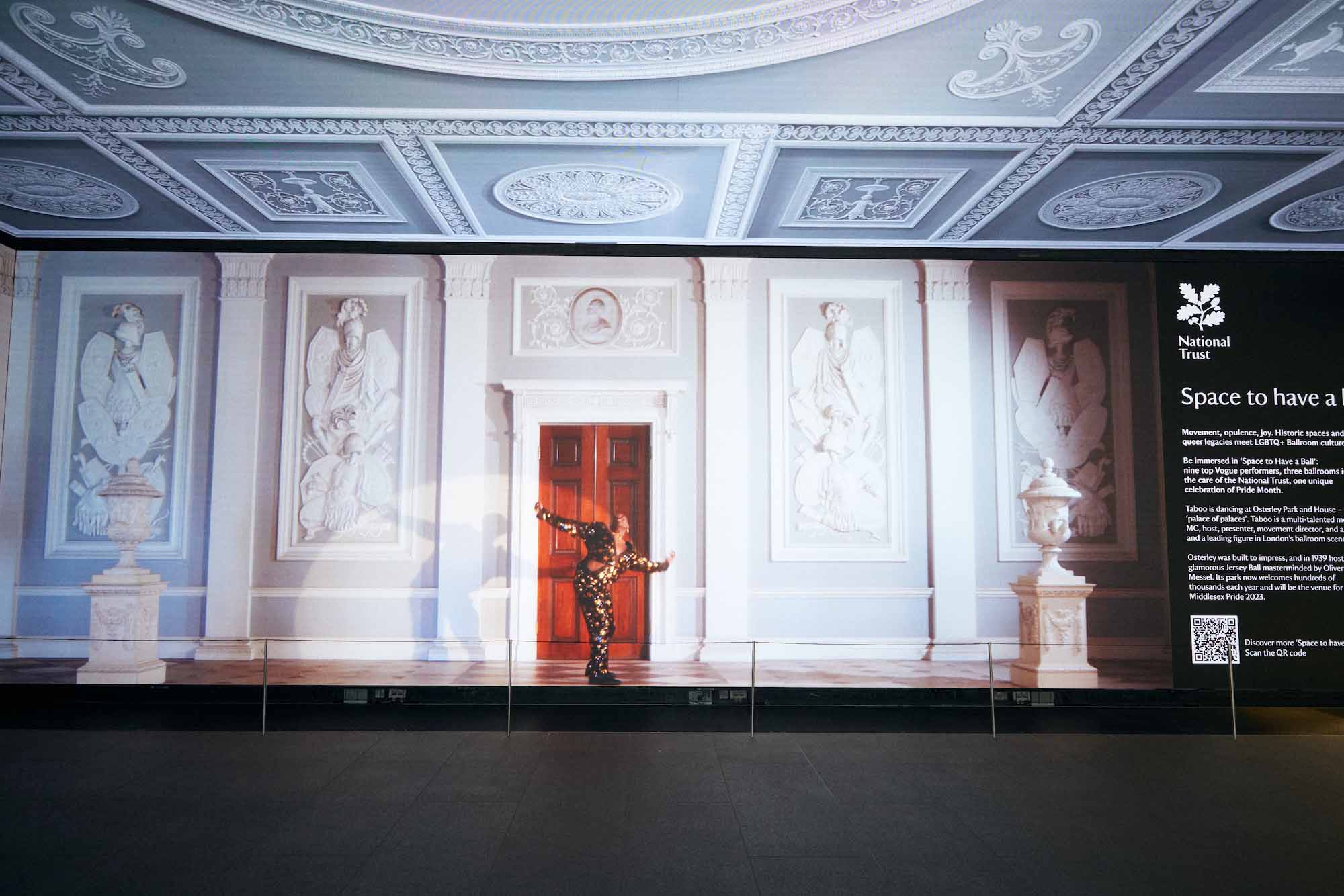 Items on display at the National Trust exhibition