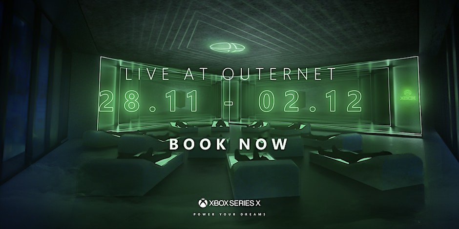 Xbox "Power Your Dreams" web advert