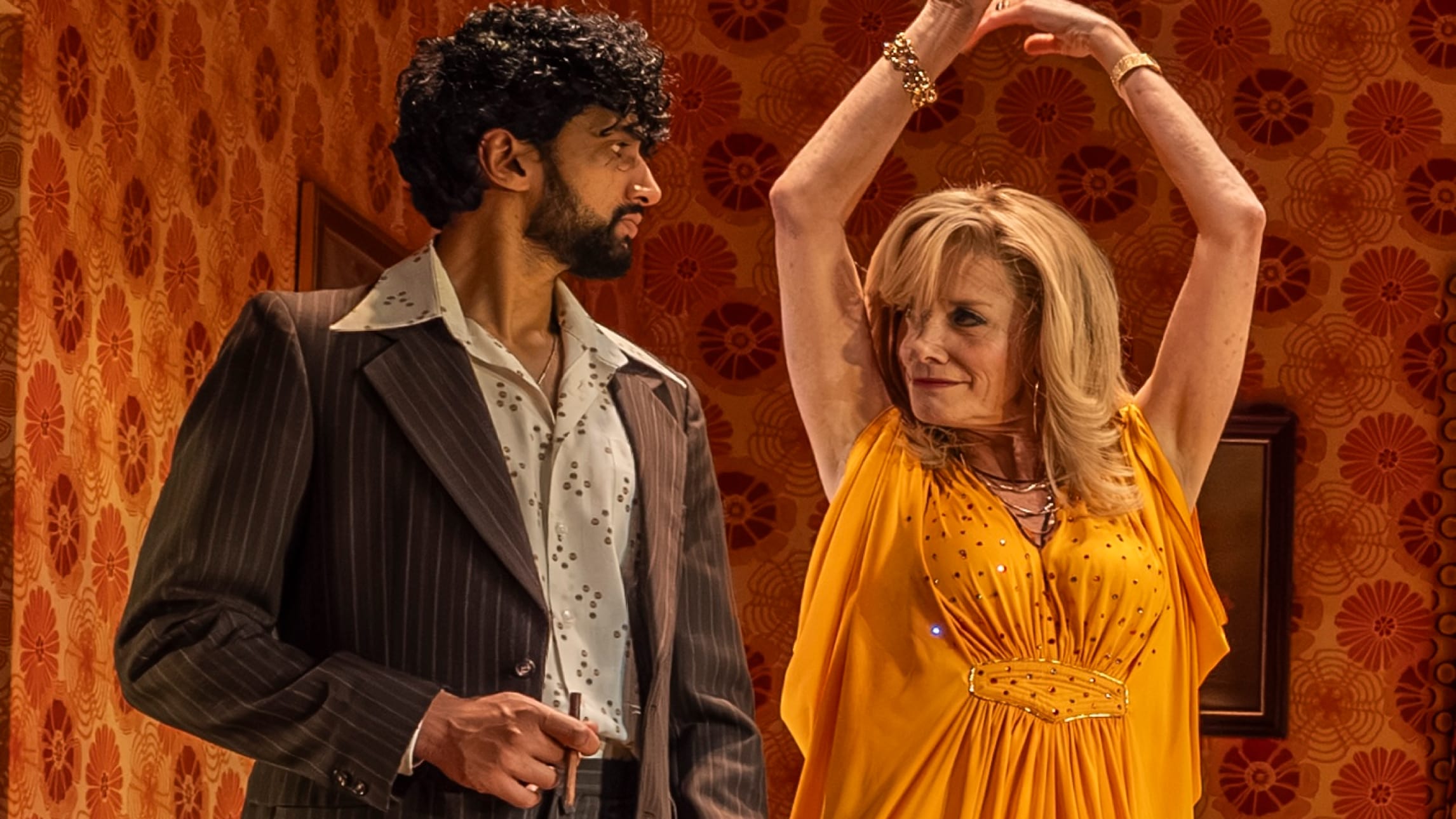 The cast of Abigail's Party at The Harold Pinter Theatre, London