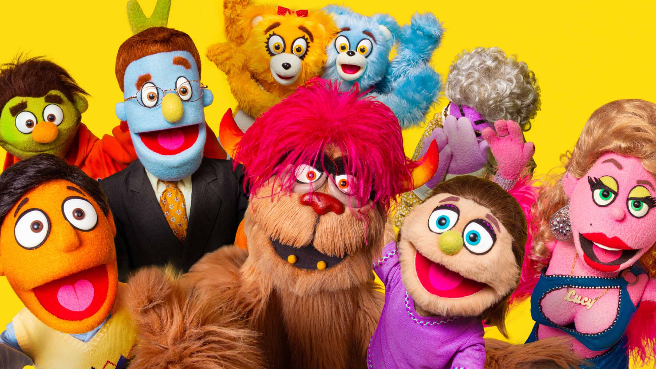 Avenue Q puppets