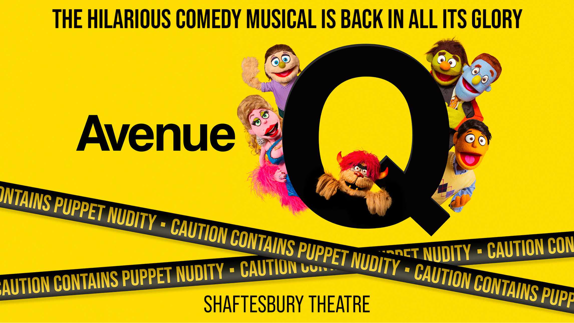 Avenue Q at The Shaftesbury Theatre, London