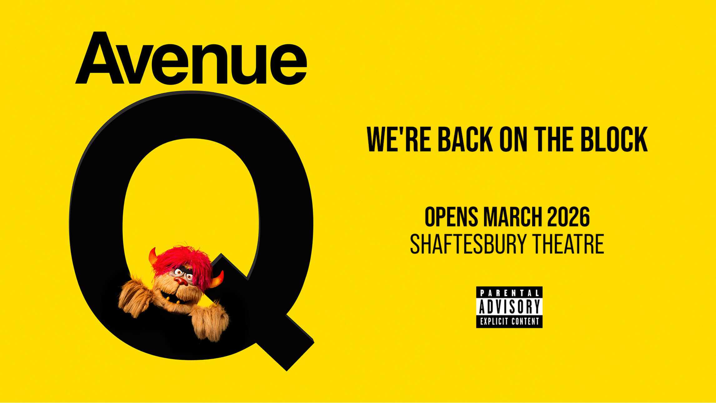 Avenue Q at The Shaftesbury Theatre, London