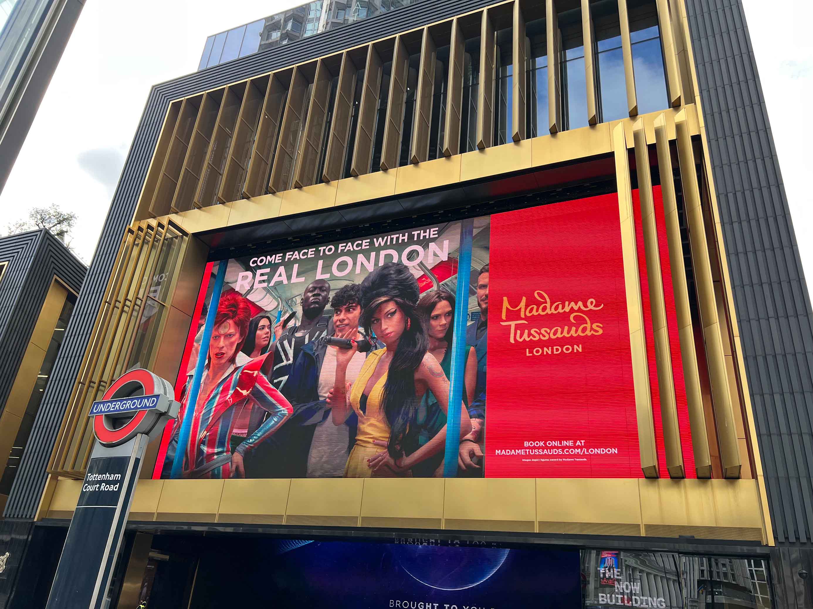 Madame Tussauds at The Now Building
