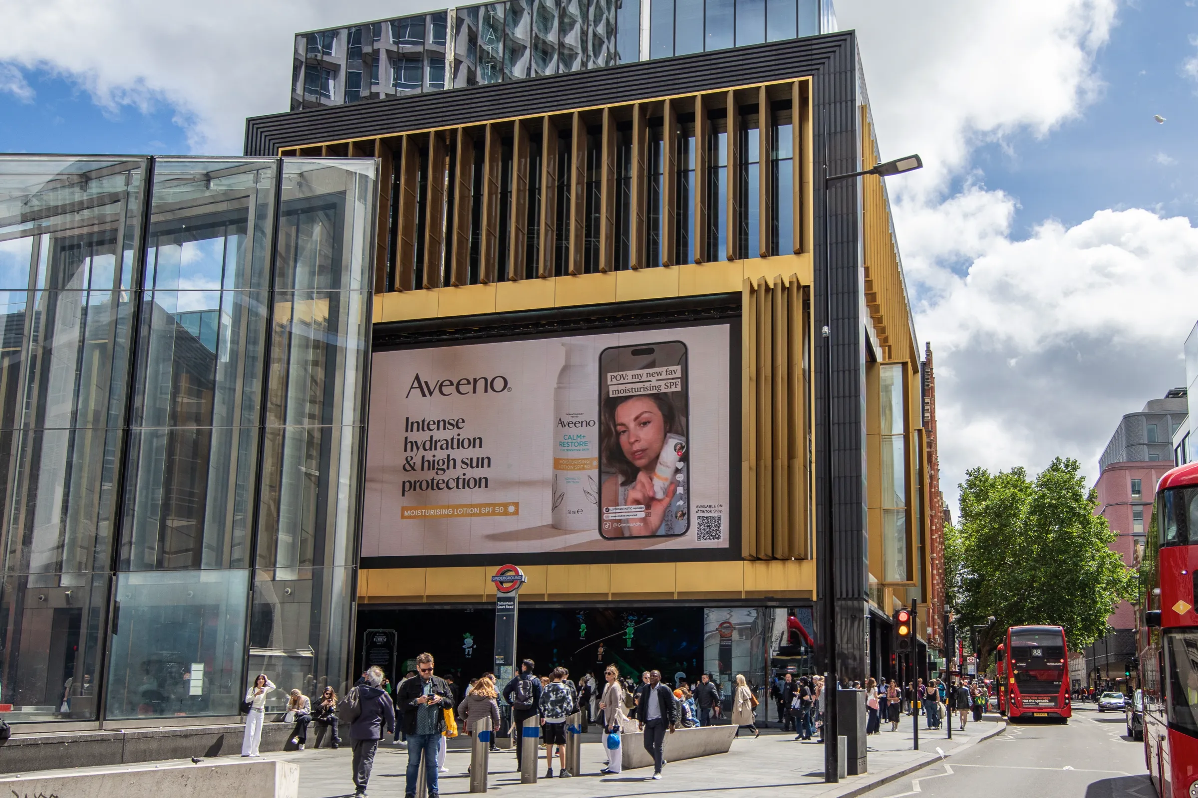 Aveeno at Outernet London