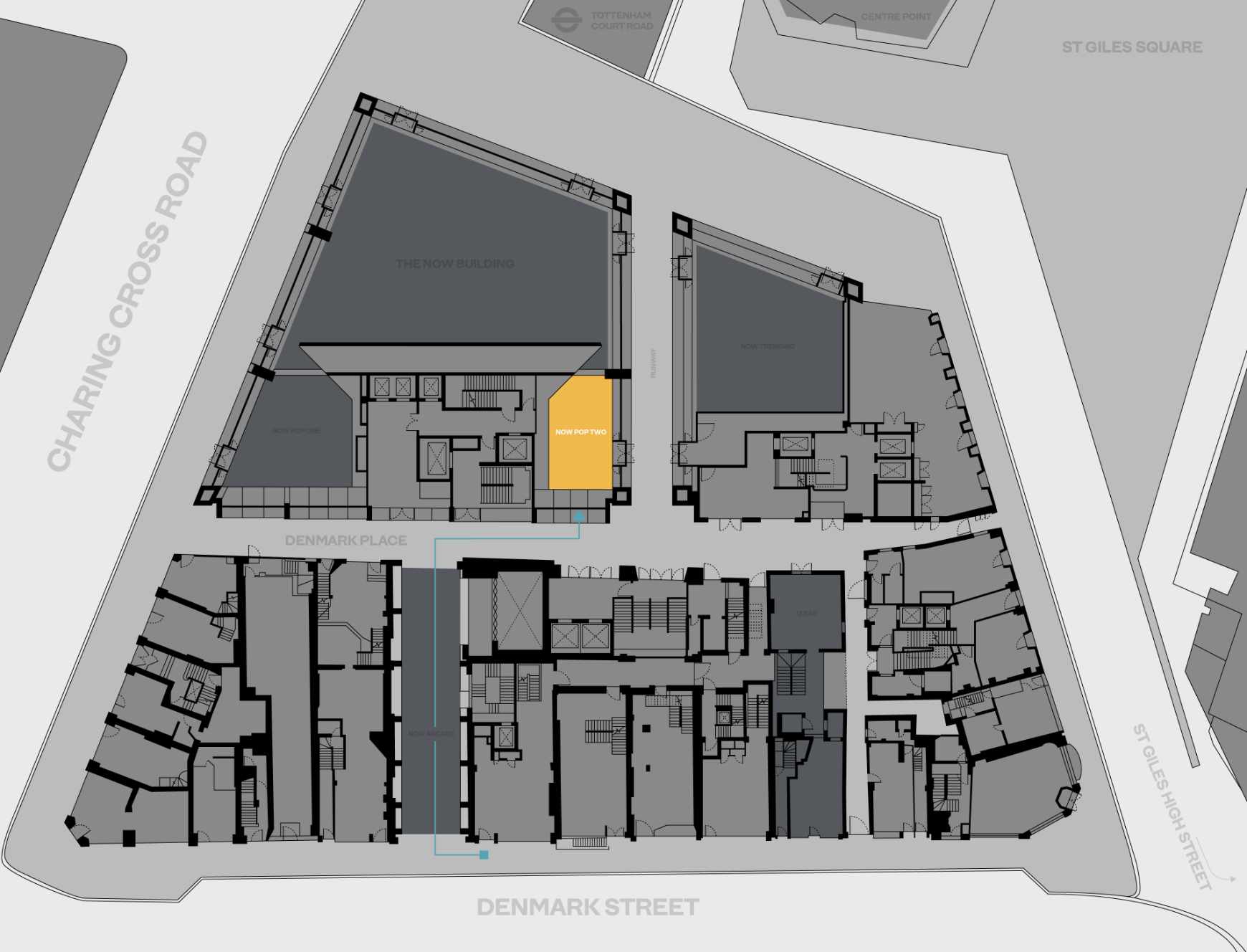 Now Pop Two access route drawing