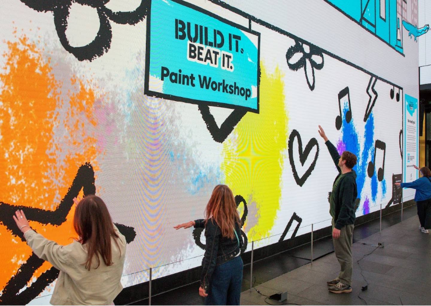 GOSH Paint Workshop Interaction