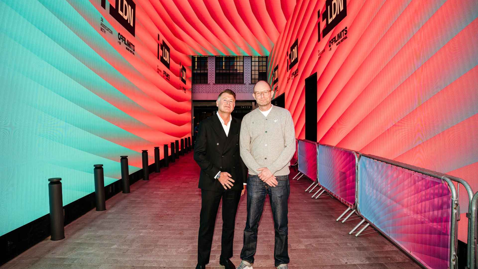 Philip O'Ferrall and IFF head in arcade