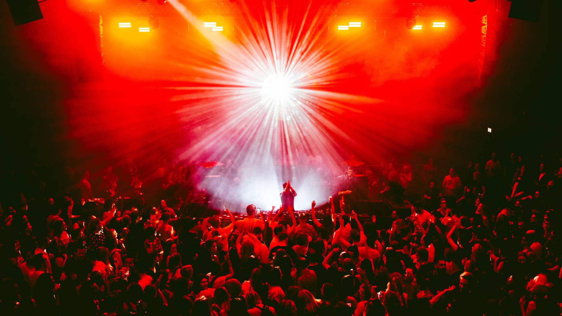 Outernet Live crowd scene