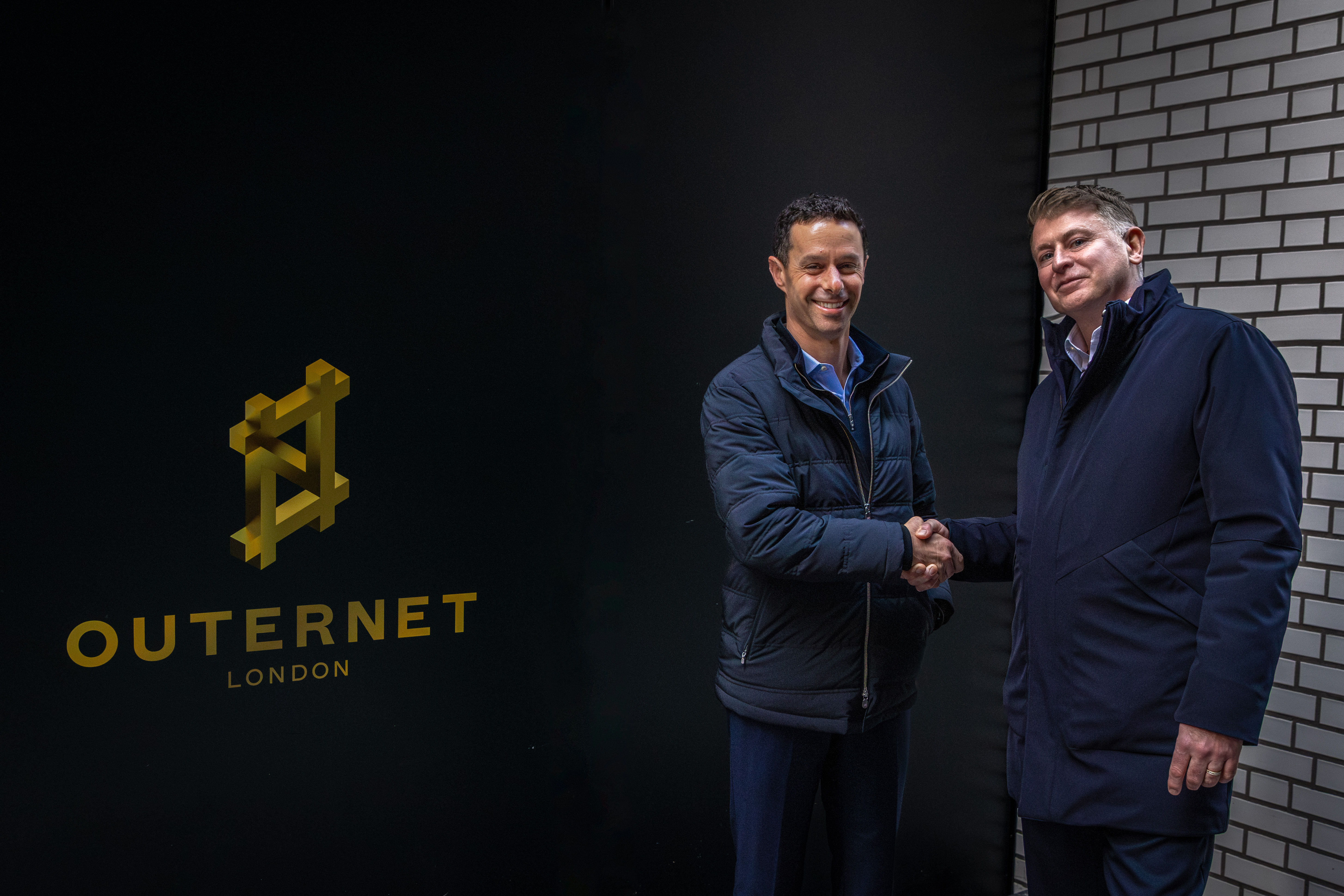 Dan Levy CEO Legends and Philip O'Ferrall CEO Outernet