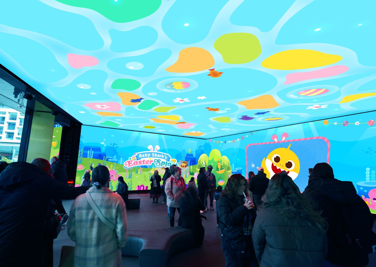 Babyshark experience at Outernet