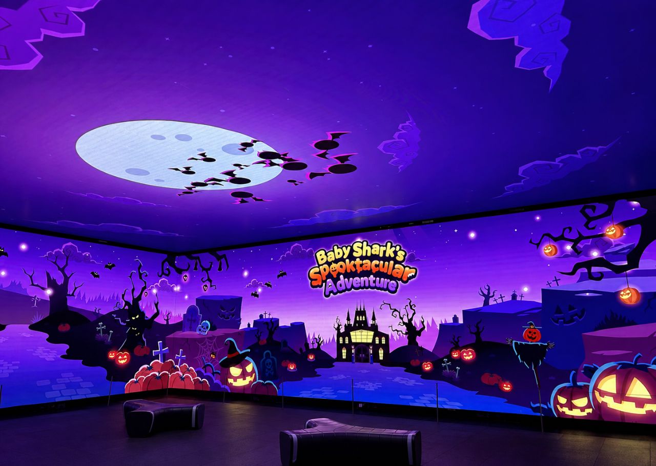 Babyshark Halloween experience at Outernet