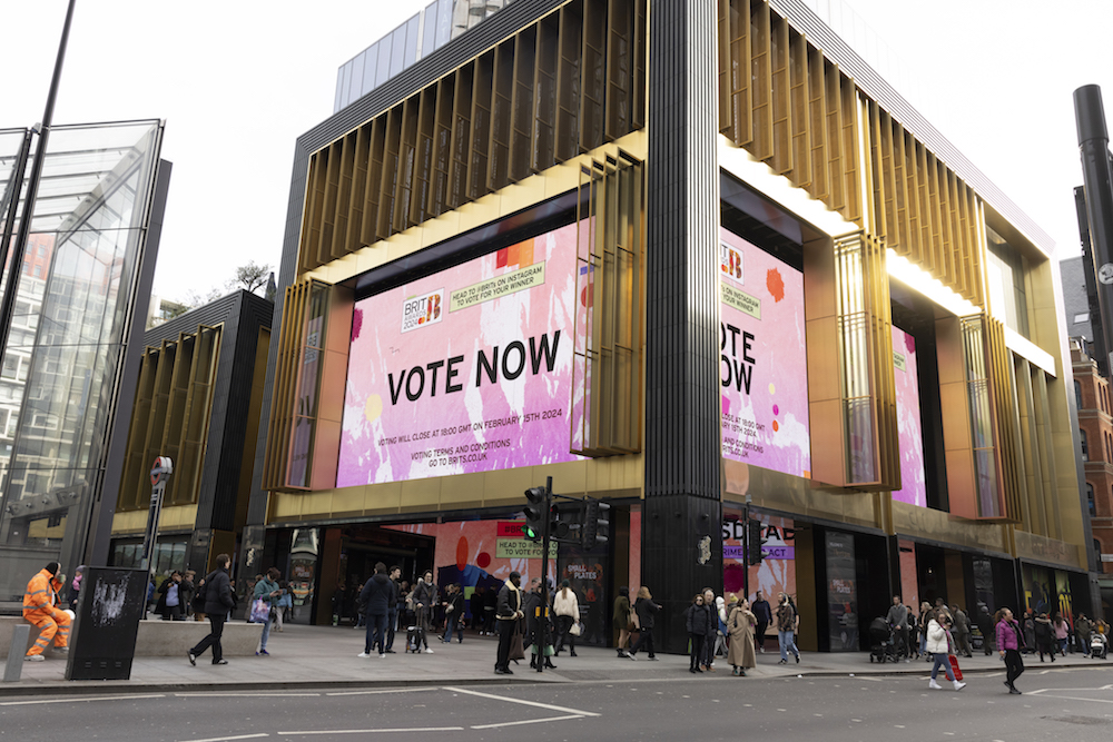 BRITs 2024 promotes public vote at Outernet