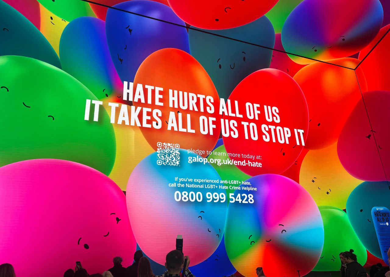 Hate Hurts in The Now Building