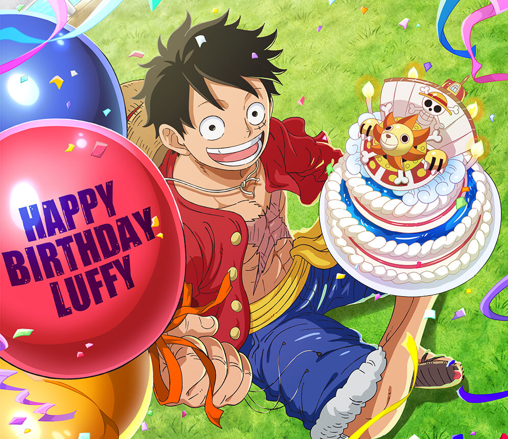 Monkey D. Luffy from One Piece Anime