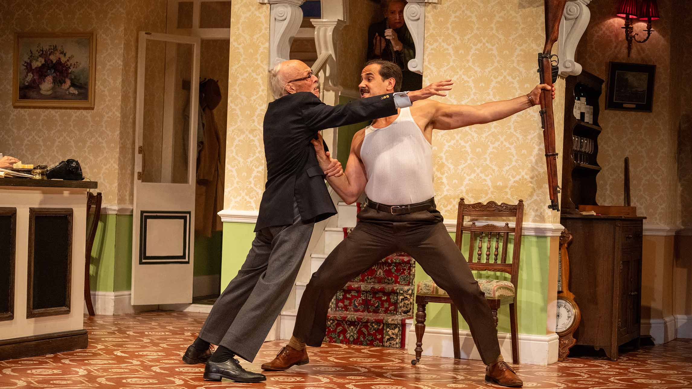 The Major and Basil Fawlty