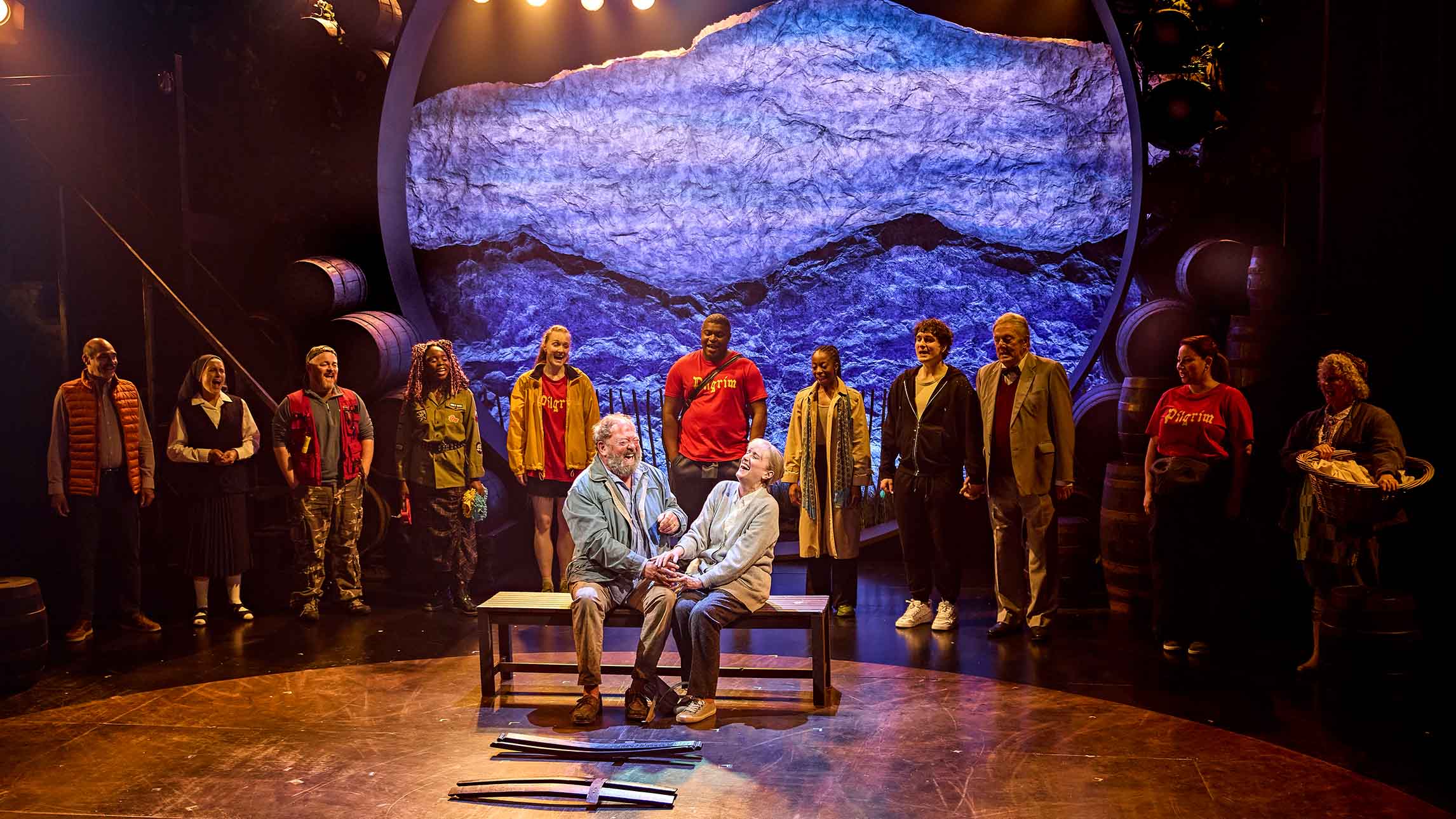 The cast of The Unlikely Pilgrimage of Harold Fry