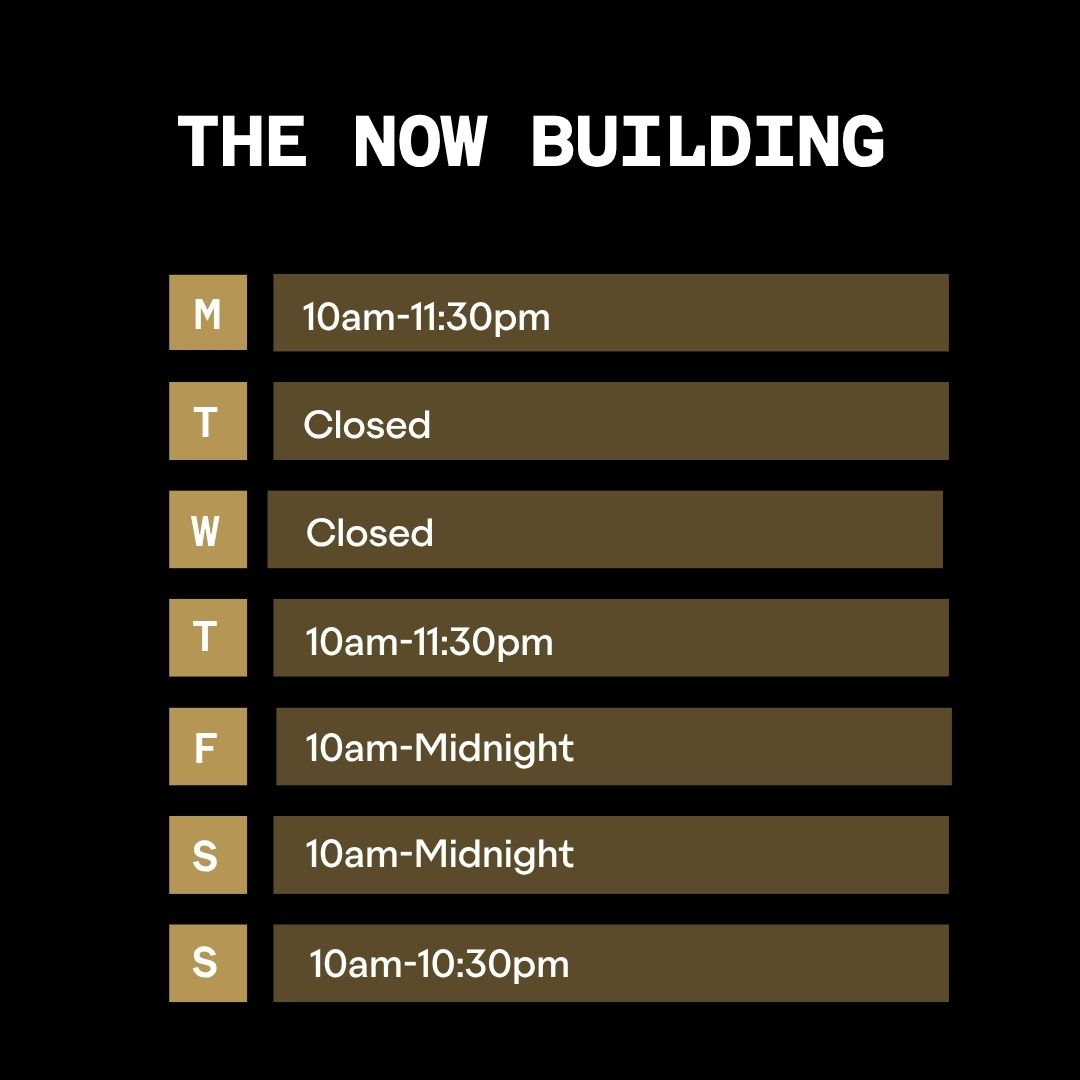 Opening Times for Outernet 19 October 2026