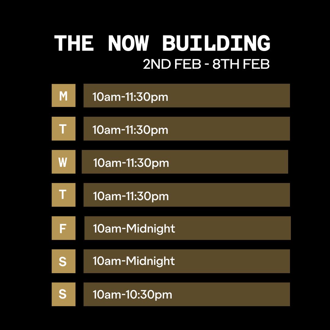 Outernet Now Building Opening Times 2nd Feb 2026