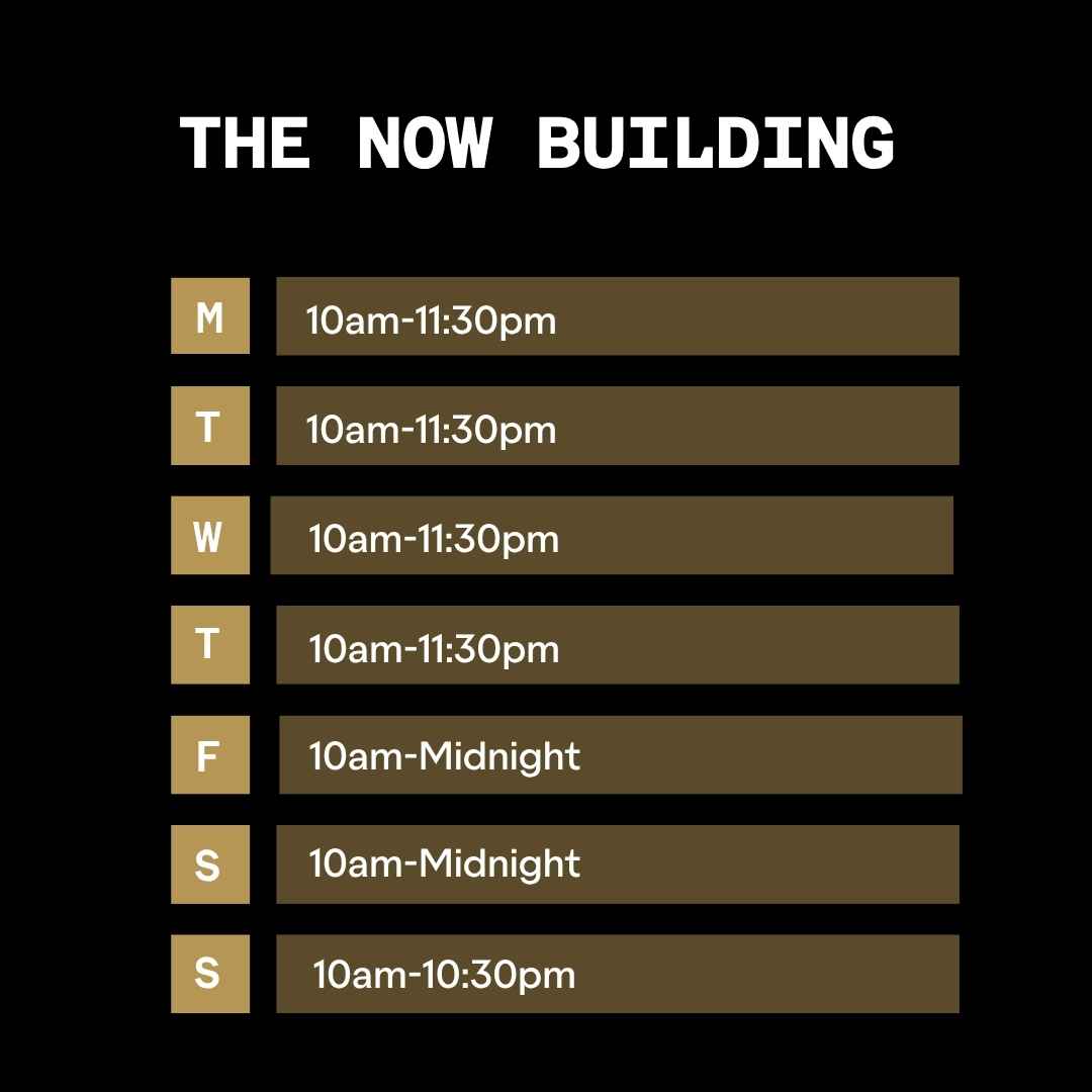Opening Times for Outernet Week 24 August 2026