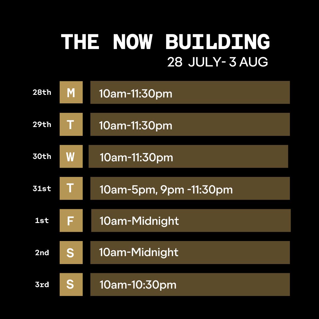 Outernet Now Building Opening Times 28th July 2025