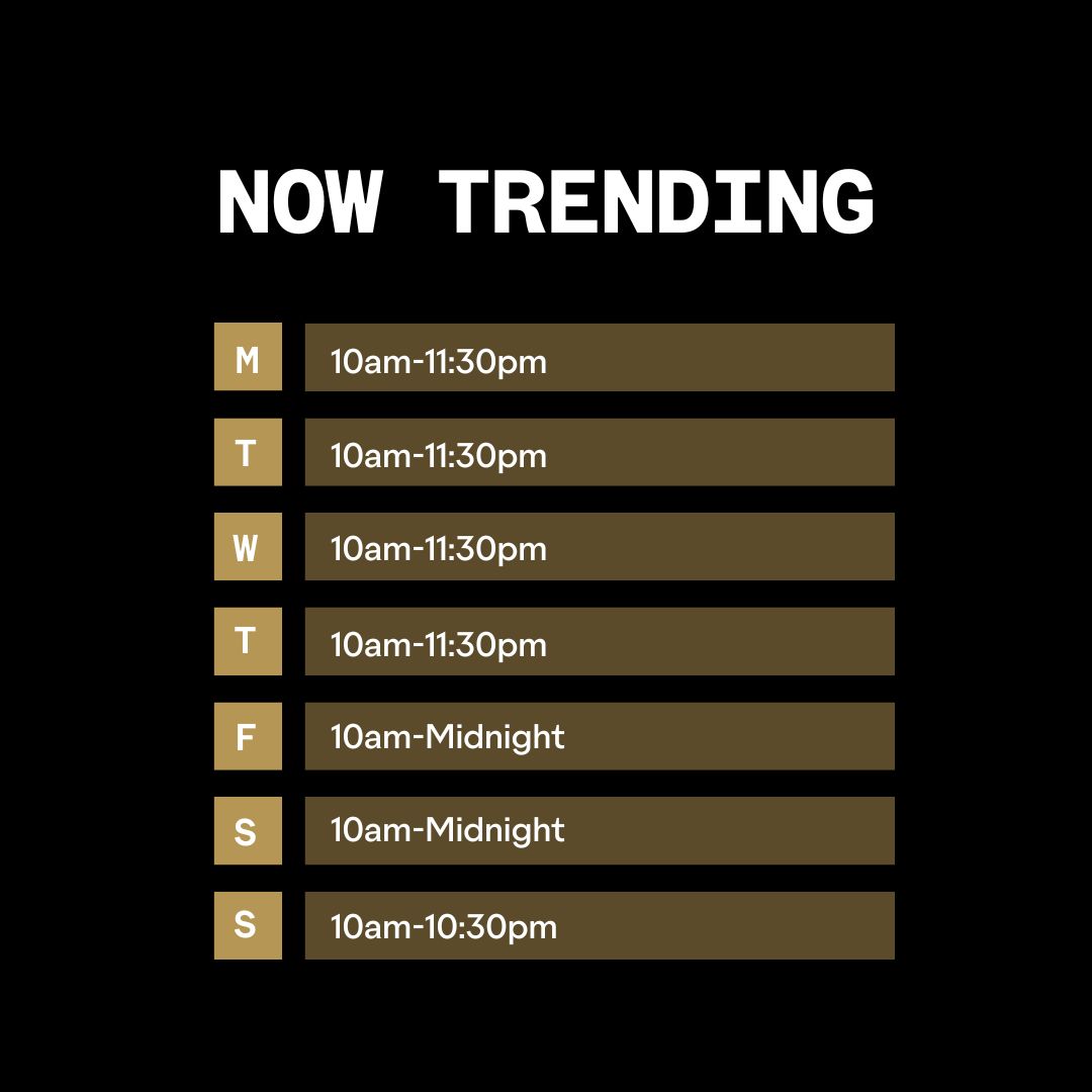 Outernet Now Building Opening Times 7th to 13th April 2025
