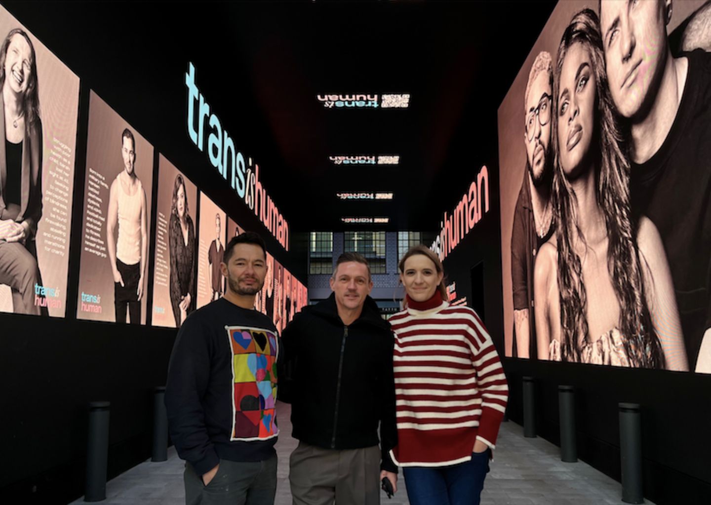 Trans is Human exhibition in Now Arcade