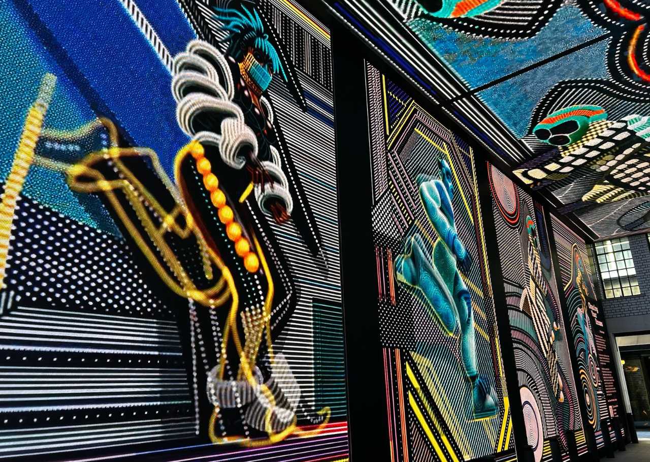 Artist Vince Frazer's Chasing Your Dreams in Now Arcade